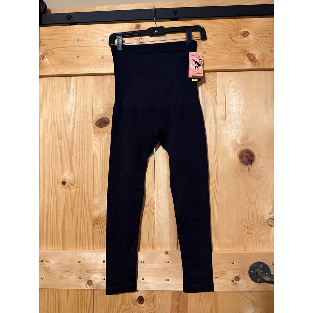 NWT Shapermint High Waisted Shaping Leggings Black Size M